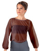 Solid Chiffon Fade Into You Top
