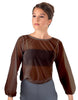 Solid Chiffon Fade Into You Top