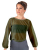 Solid Chiffon Fade Into You Top