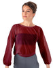 Solid Chiffon Fade Into You Top