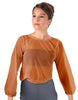 Solid Chiffon Fade Into You Top