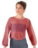 Solid Chiffon Fade Into You Top