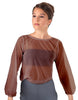 Solid Chiffon Fade Into You Top