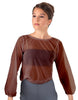 Solid Chiffon Fade Into You Top