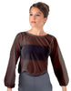 Solid Chiffon Fade Into You Top