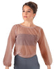 Solid Chiffon Fade Into You Top