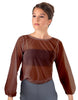 Solid Chiffon Fade Into You Top