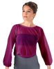 Solid Chiffon Fade Into You Top