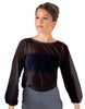 Solid Chiffon Fade Into You Top
