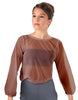 Solid Chiffon Fade Into You Top