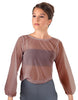 Solid Chiffon Fade Into You Top
