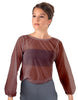 Solid Chiffon Fade Into You Top