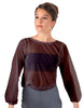 Solid Chiffon Fade Into You Top