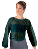 Solid Chiffon Fade Into You Top