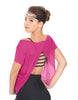 Solid Glitter Chiffon Flawless Top