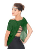 Solid Glitter Chiffon Flawless Top