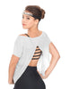 Solid Glitter Chiffon Flawless Top