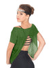 Solid Glitter Chiffon Flawless Top