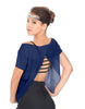 Solid Glitter Chiffon Flawless Top