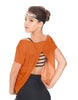 Solid Glitter Chiffon Flawless Top