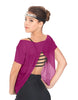 Solid Glitter Chiffon Flawless Top