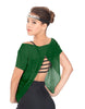 Solid Glitter Chiffon Flawless Top