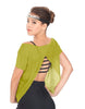 Solid Glitter Chiffon Flawless Top
