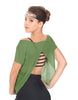 Solid Glitter Chiffon Flawless Top