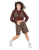 Solid Loose Mesh Hooded Top