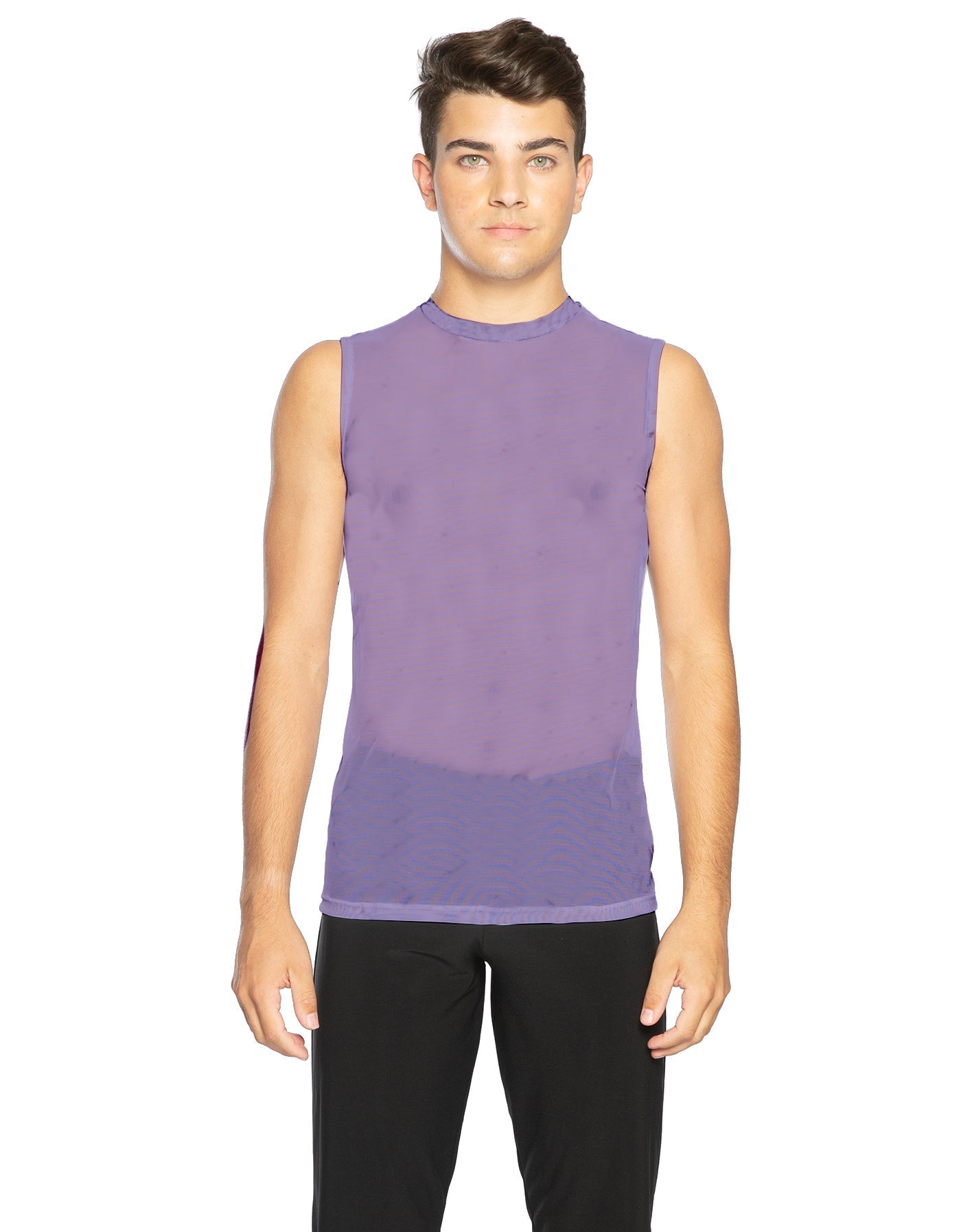 Solid Mesh Boys Tank