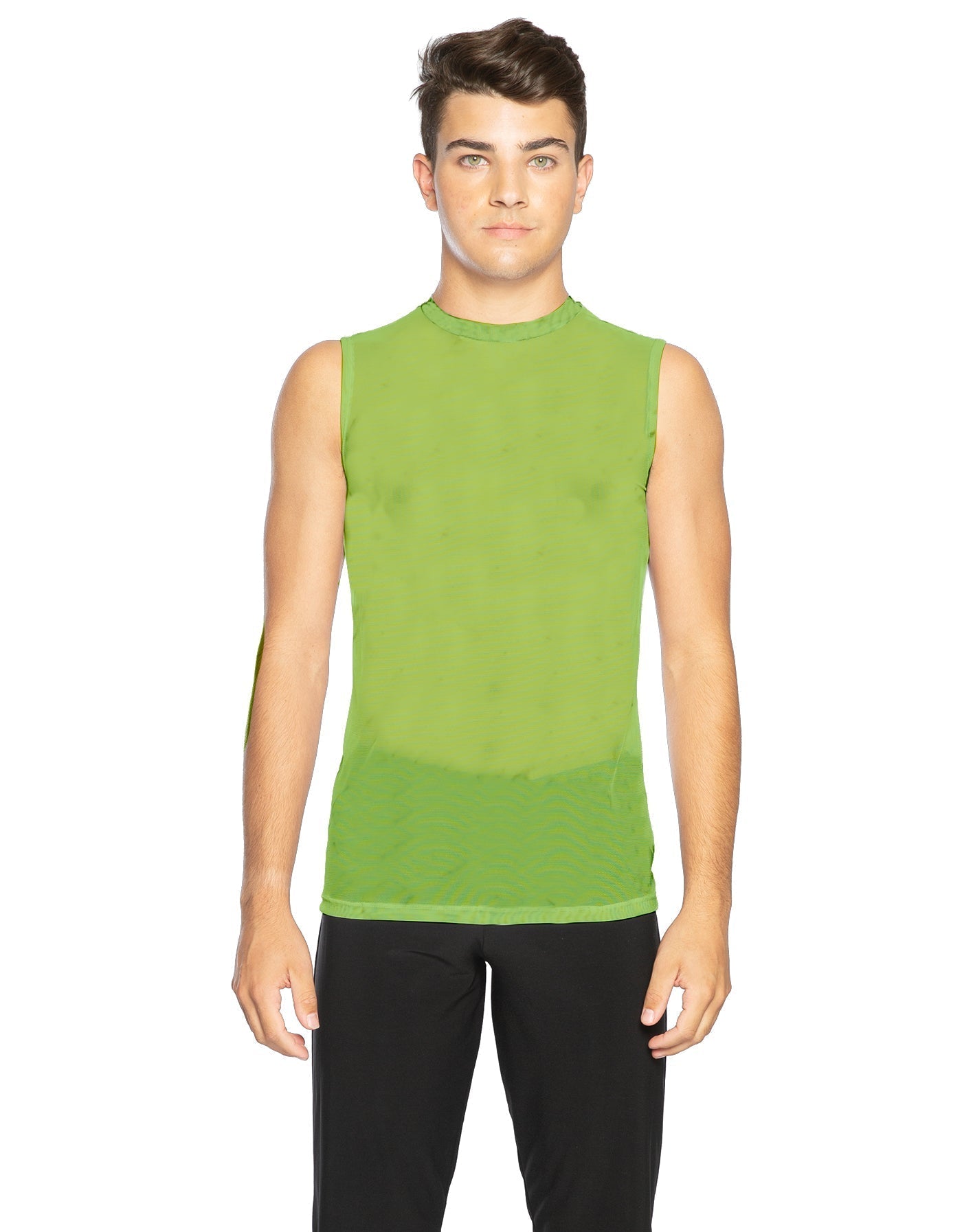 Solid Mesh Boys Tank