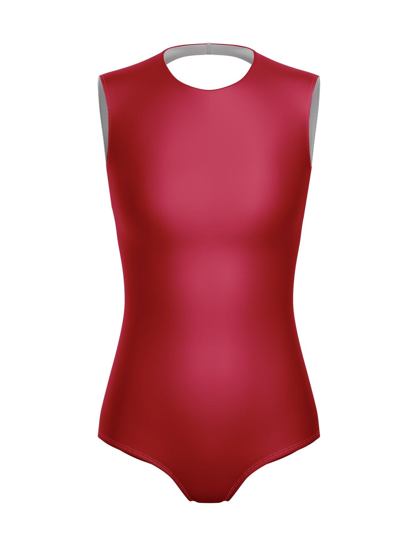 Sleeveless Open Back Leotard