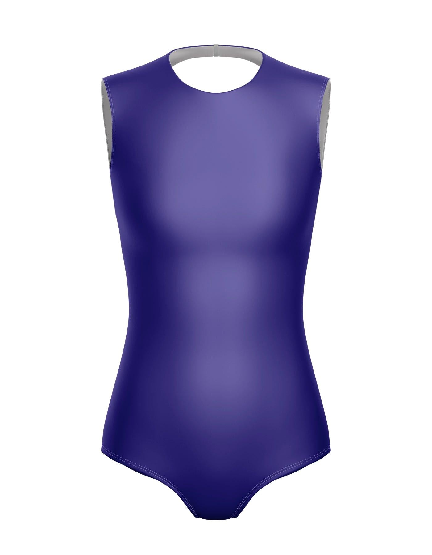 Sleeveless Open Back Leotard