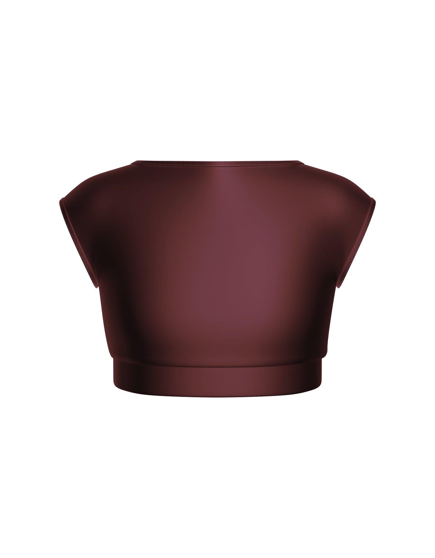 Bow Back Crop Top