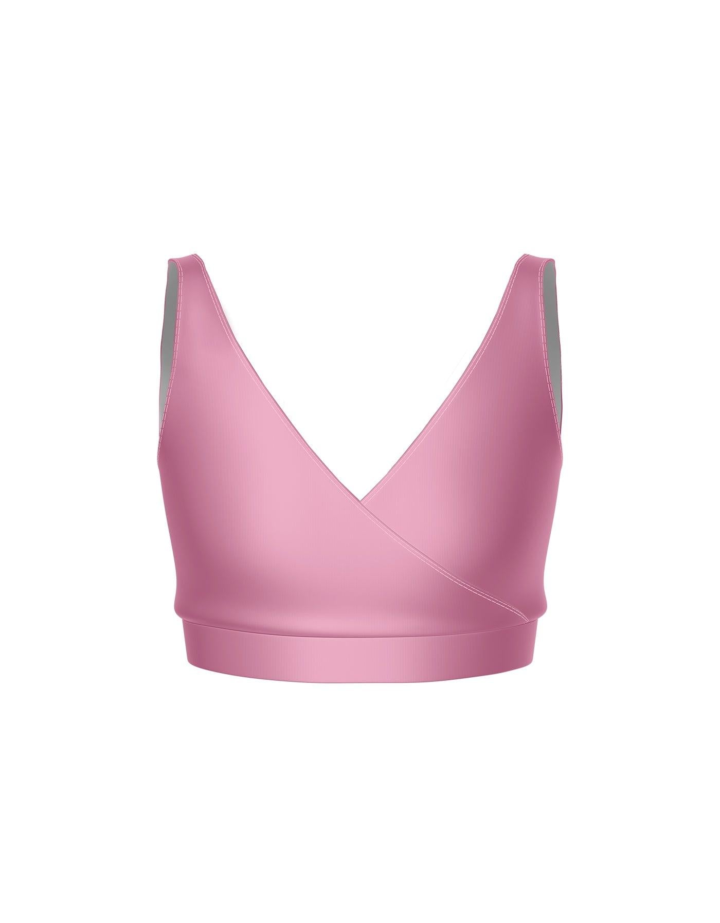 Crossover Front Back Bra Crop Top