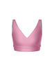 Crossover Front Back Bra Crop Top