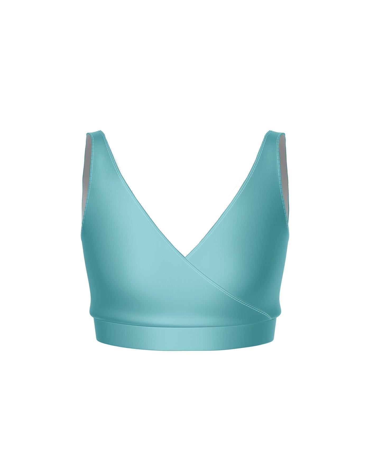 Crossover Front Back Bra Crop Top