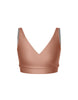 Crossover Front Back Bra Crop Top