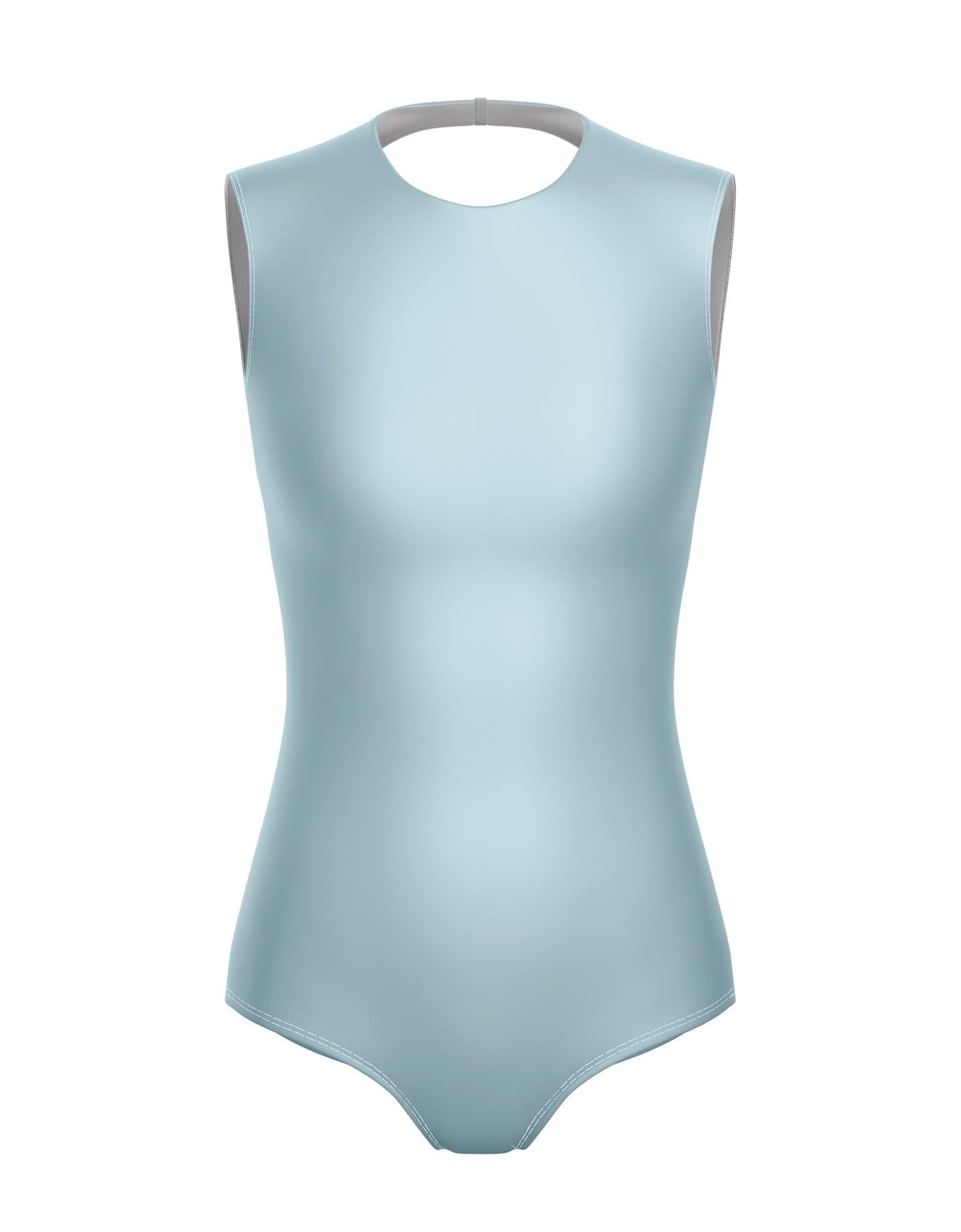 Sleeveless Open Back Leotard