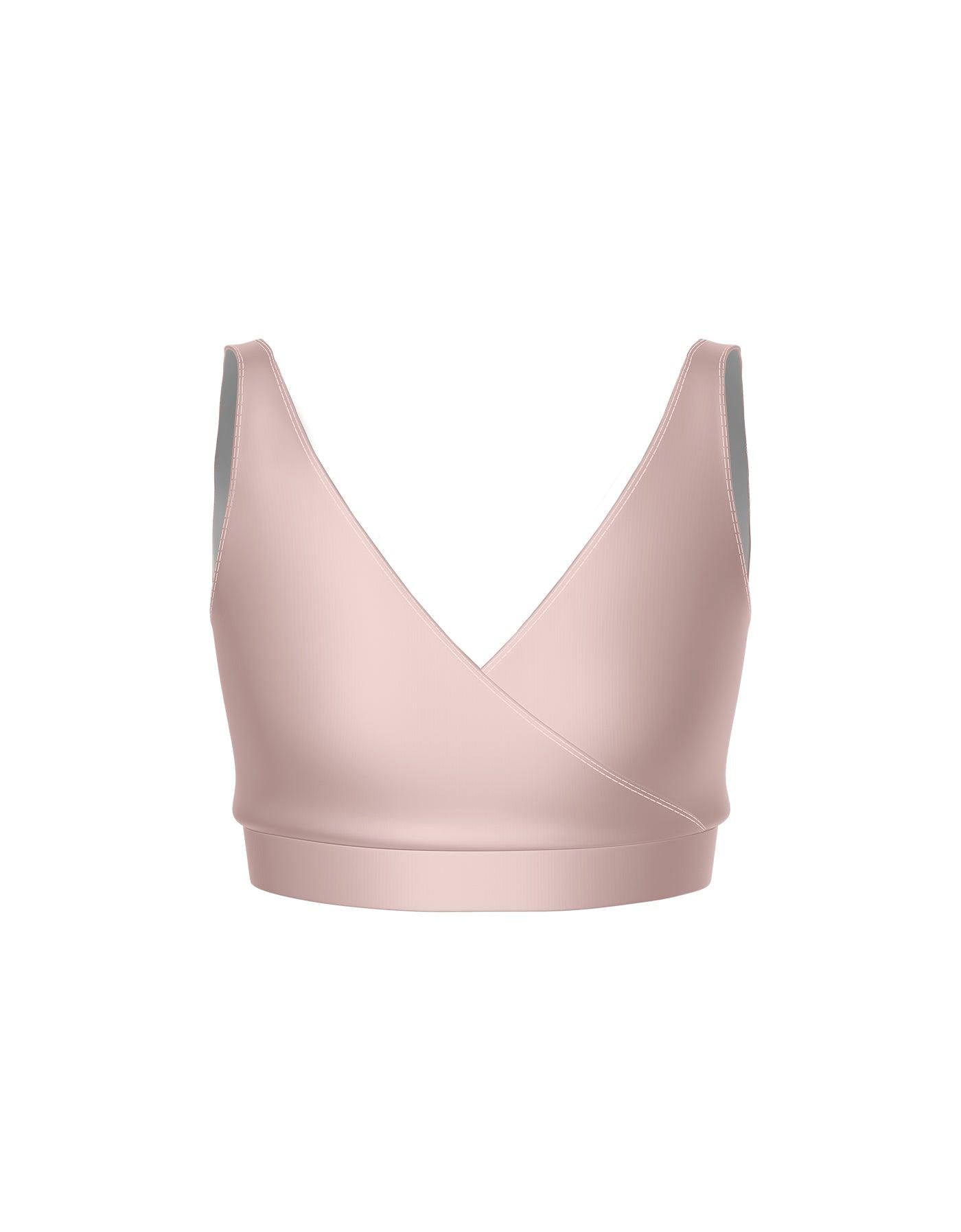 Crossover Front Back Bra Crop Top