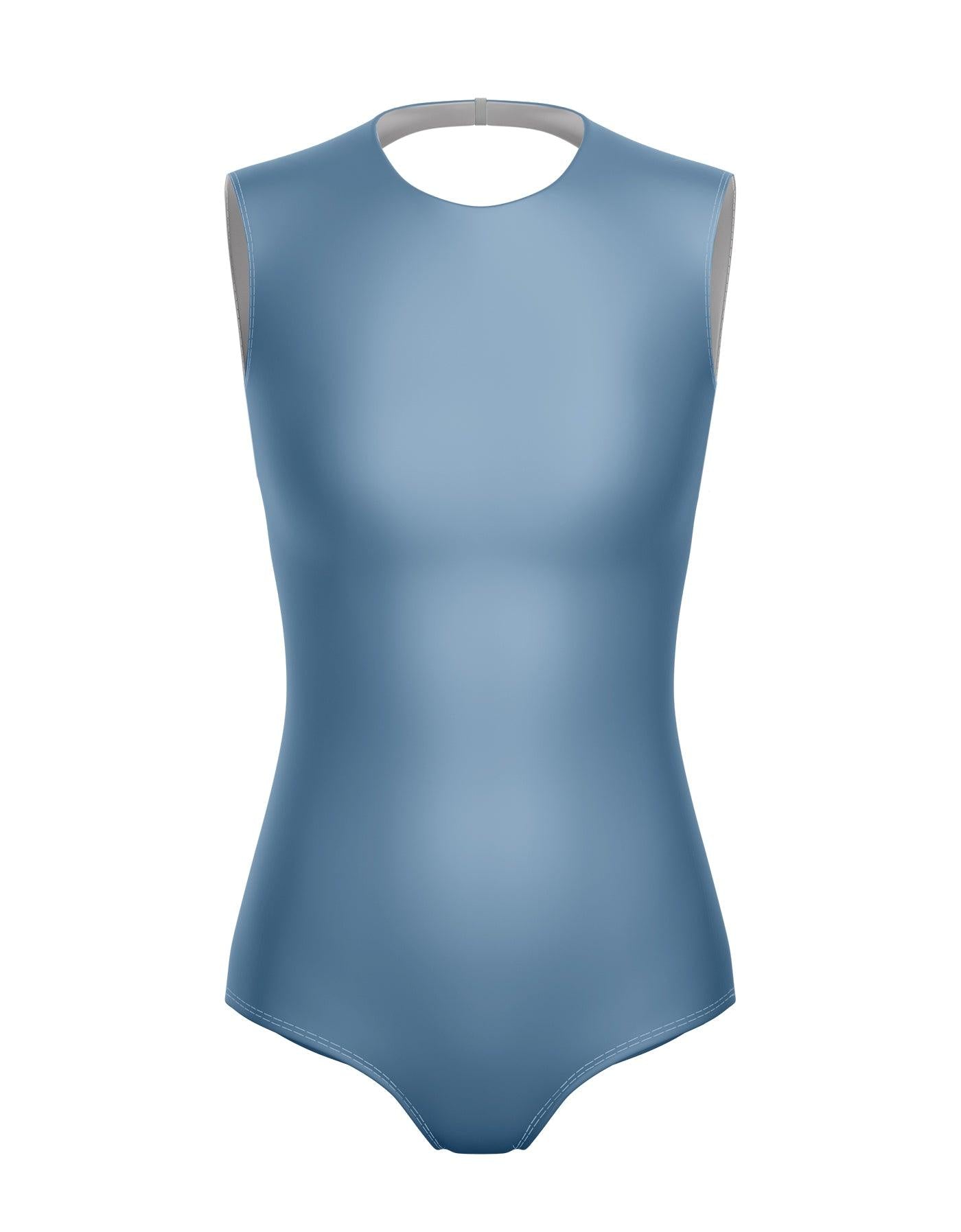 Sleeveless Open Back Leotard