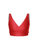 Crossover Front Back Bra Crop Top