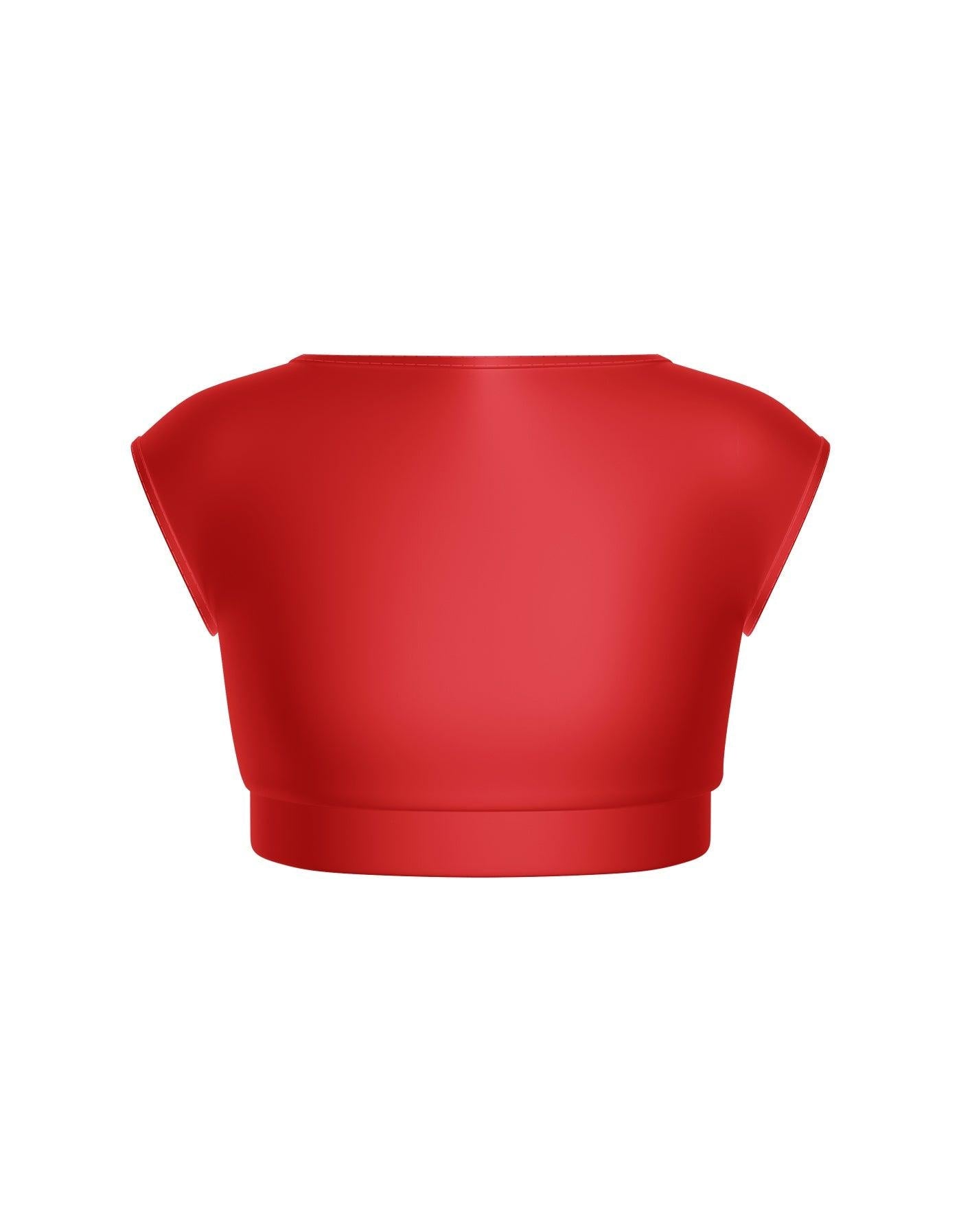 Bow Back Crop Top