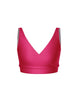 Crossover Front Back Bra Crop Top
