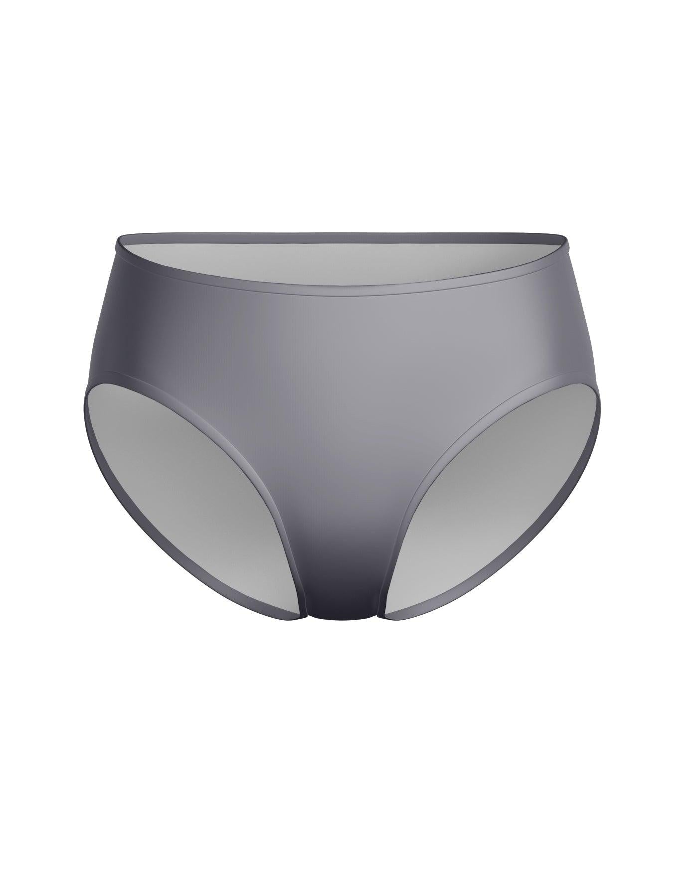 Lycra Brief Mid-Low Waist High Cut