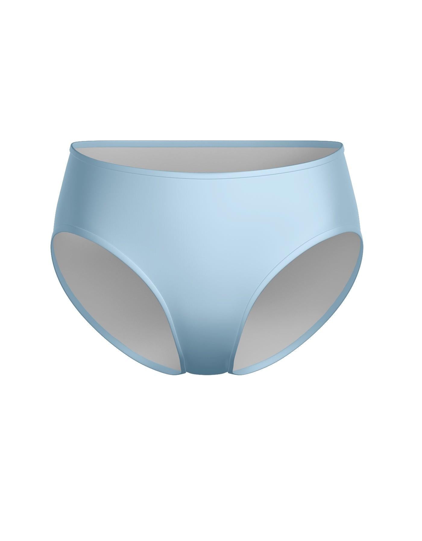 Lycra Brief Mid-Low Waist High Cut