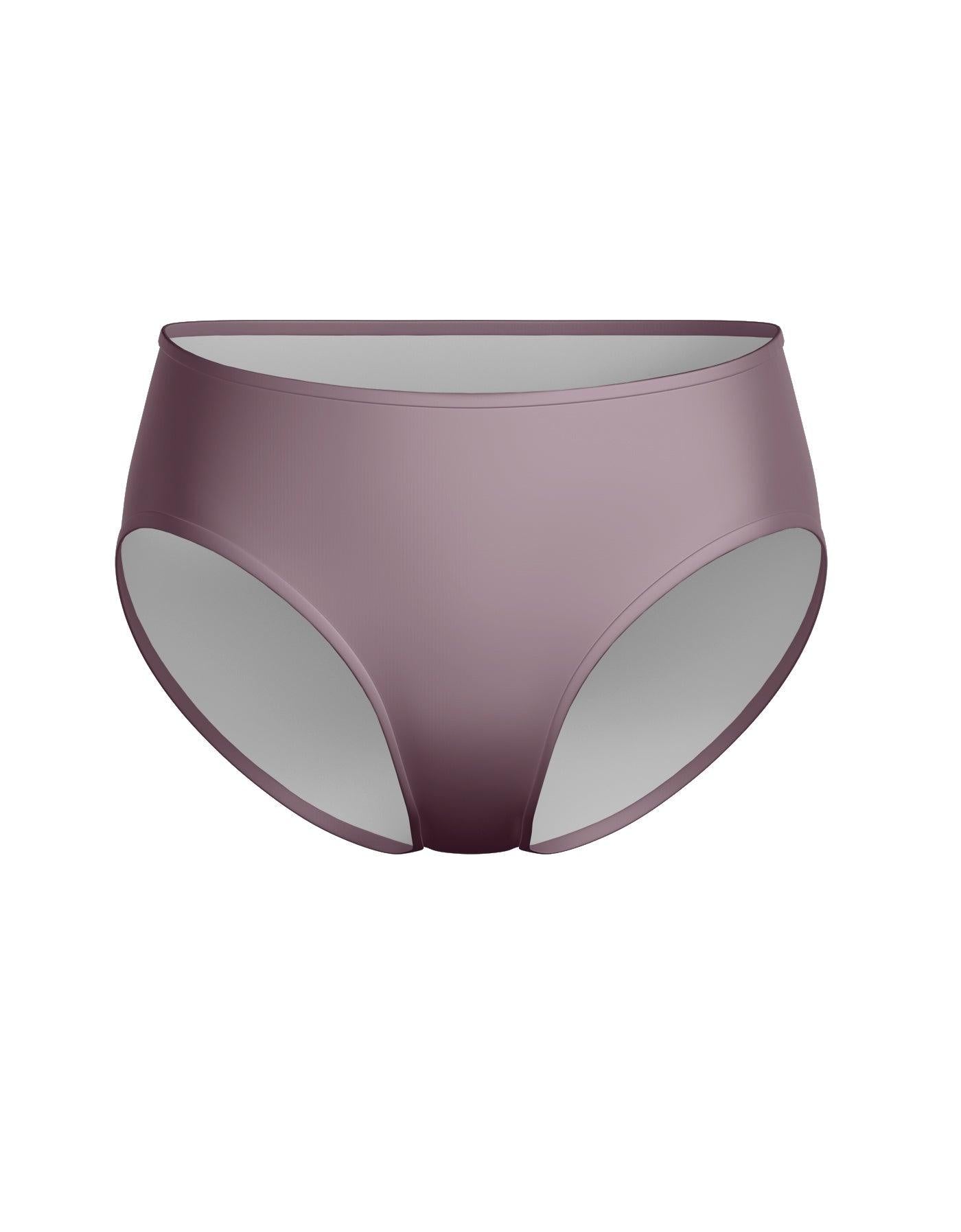 Lycra Brief Mid-Low Waist High Cut