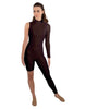 Solid Lycra Half and Half Unitard - Bike Short - Tapered Leg