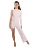 Solid Lycra Half and Half Tap Pant Unitard