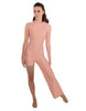 Solid Lycra Half and Half Tap Pant Unitard